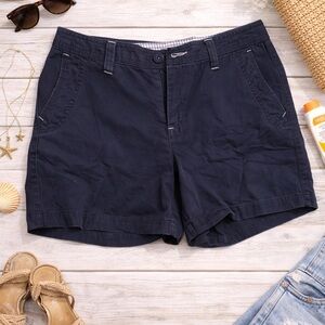 Women's Natural Reflections Size 6 Navy Blue Shorts